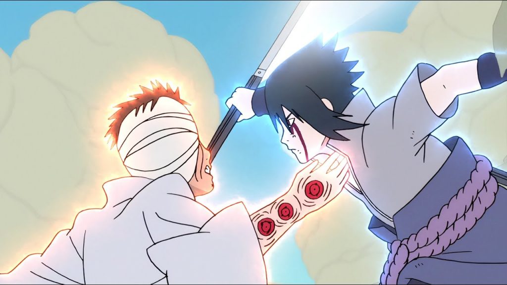 sasuke vs Danzo fight episode