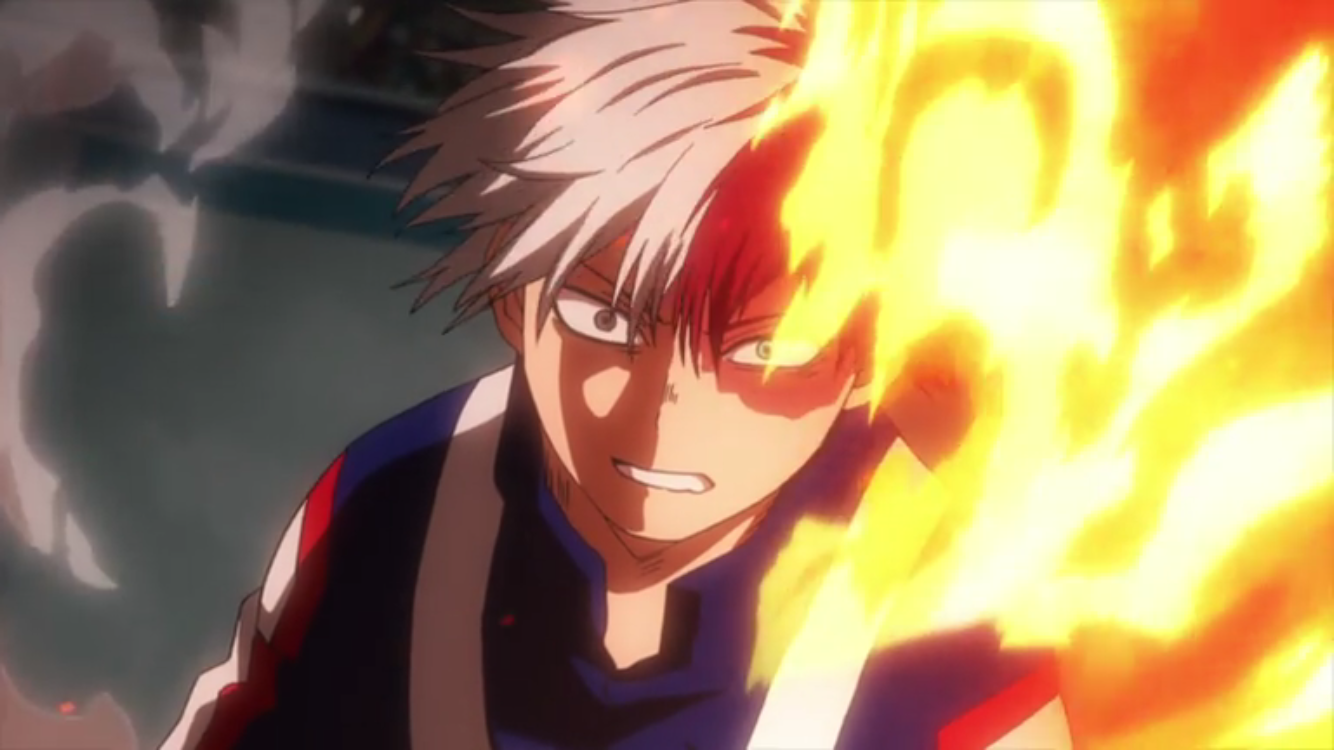 Shoto Todoroki's burns Archives